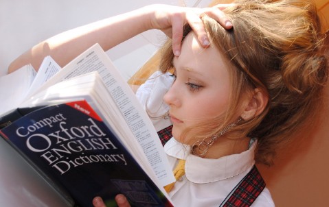 Ragazza che studia Ragazza che studia