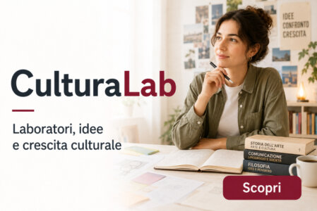 Immagine dedicata a CulturaLab UniSocrates, laboratori culturali, idee e crescita personale.