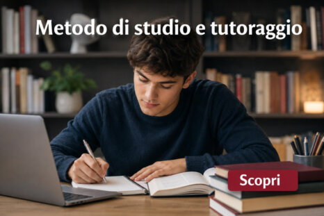 Immagine dedicata ai percorsi UniSocrates di metodo di studio e tutoraggio personalizzato.