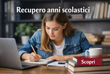 Immagine dedicata ai percorsi UniSocrates per il recupero di uno o più anni scolastici.