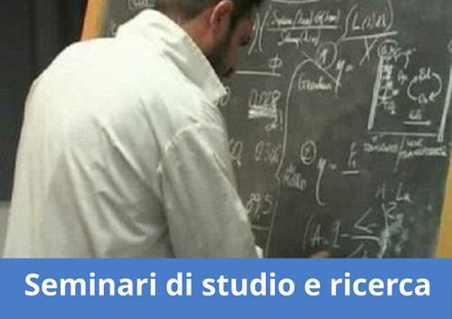 Seminari di studio e di ricerca seminari di studio e di ricerca