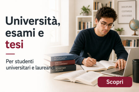 Immagine dedicata al supporto UniSocrates per studenti universitari, esami e tesi.